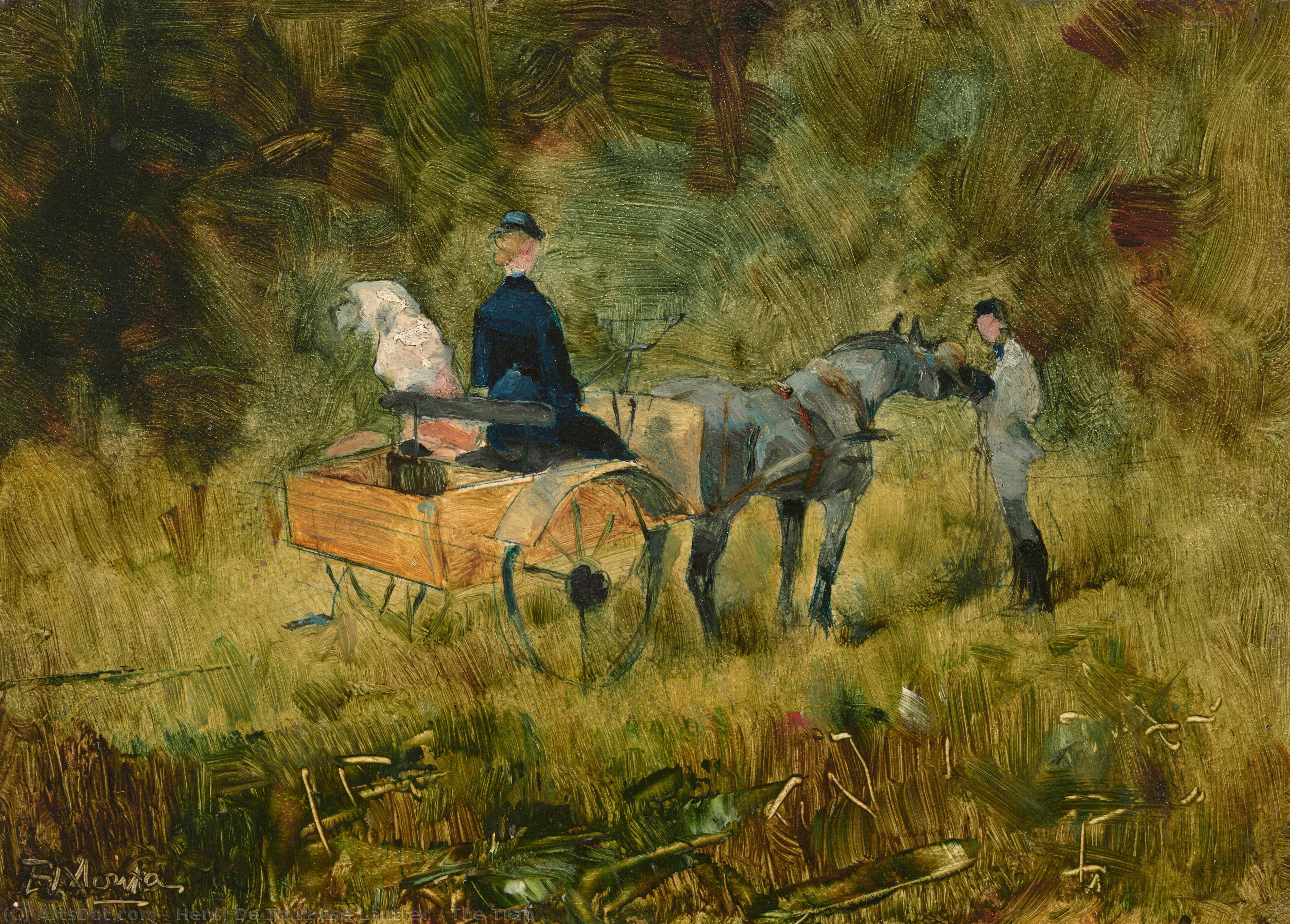 The Trap — Henri De Toulouse-lautrec
