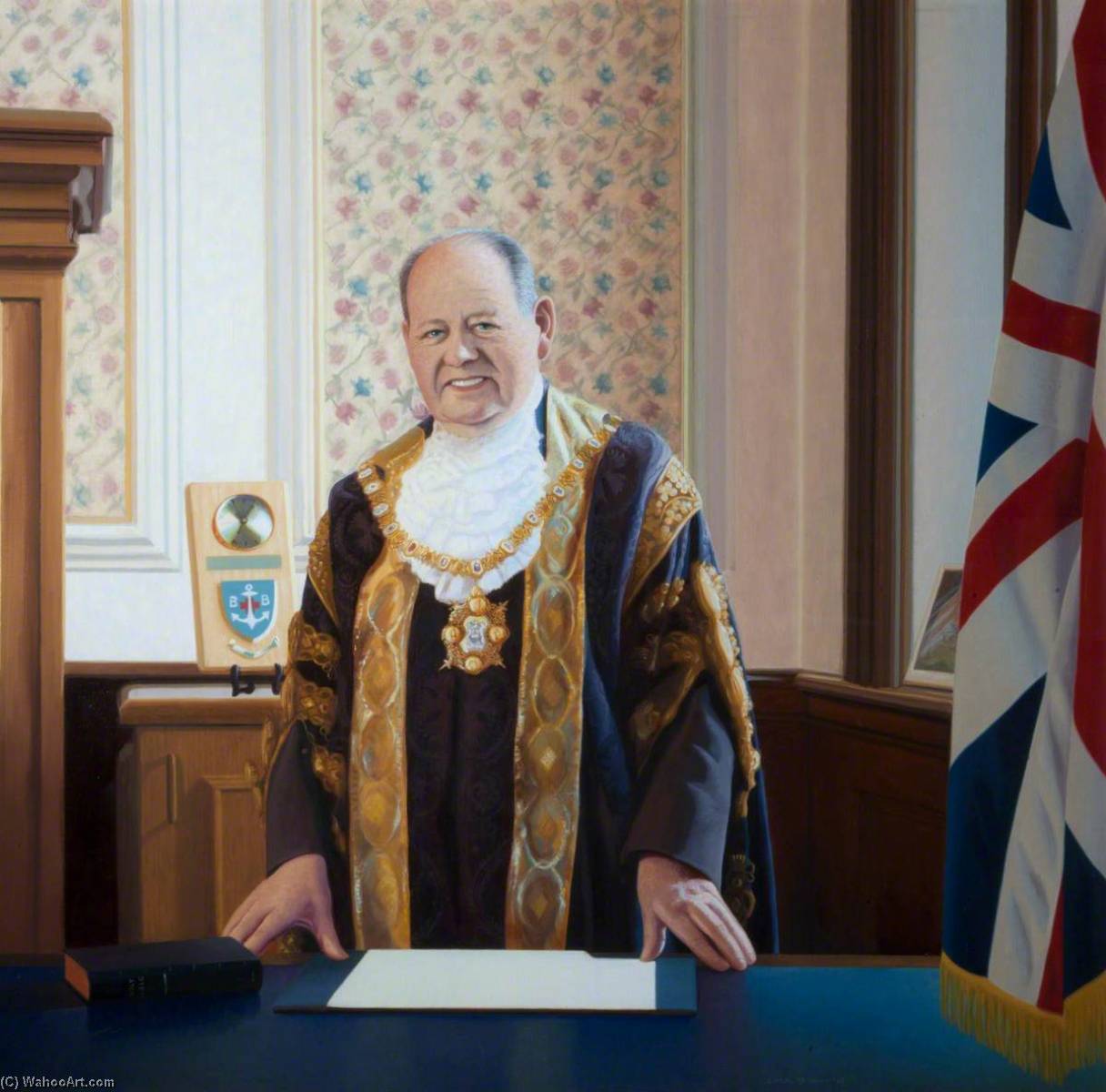 Alderman Herbert Ditty (d.1998), Jp, Lord Mayor (1992–1993) — Carol Graham