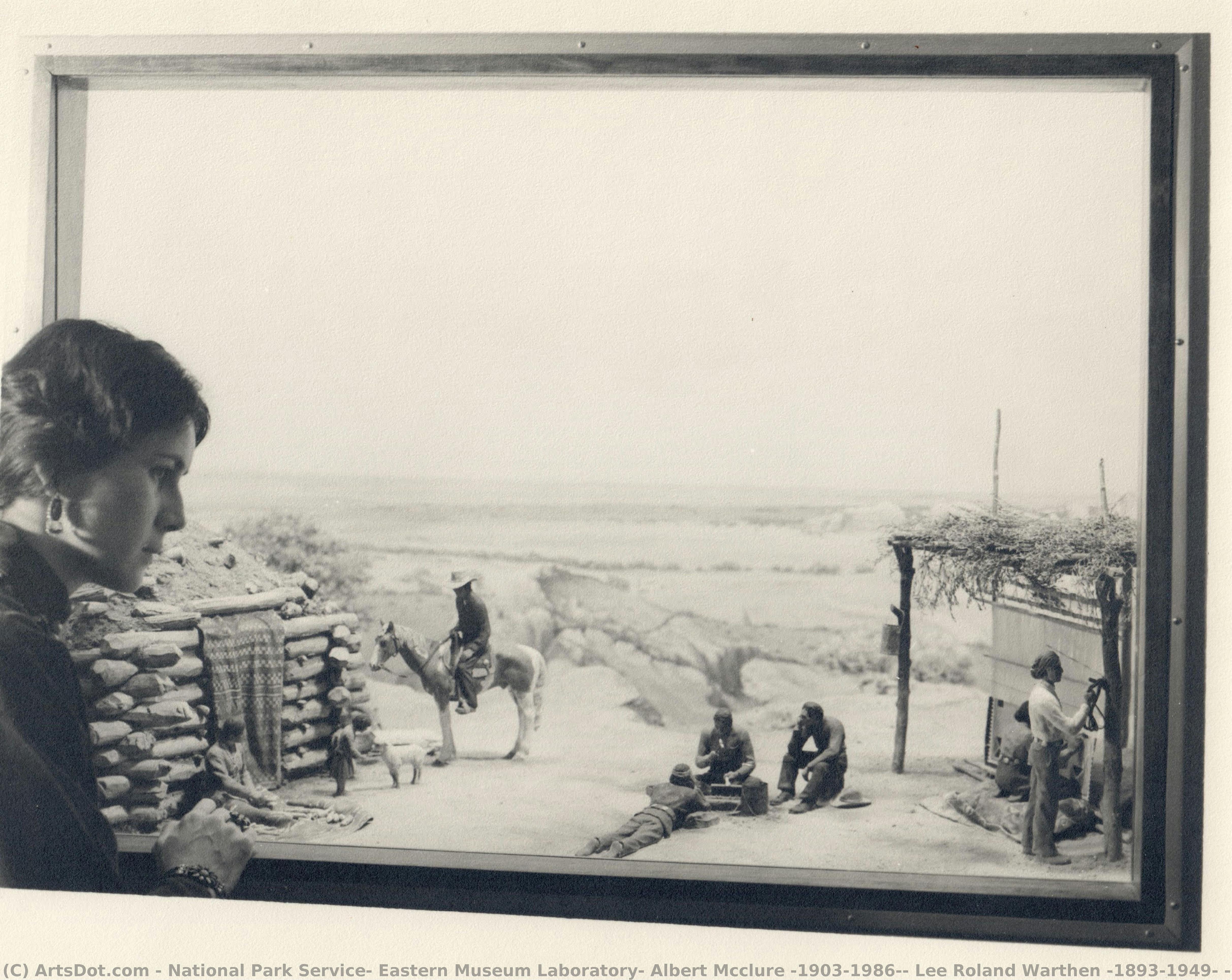 Publicity Image, — National Park Service, Eastern Museum Laboratory, Albert Mcclure (1903-1986), Lee Roland Warthen (1893-1949)