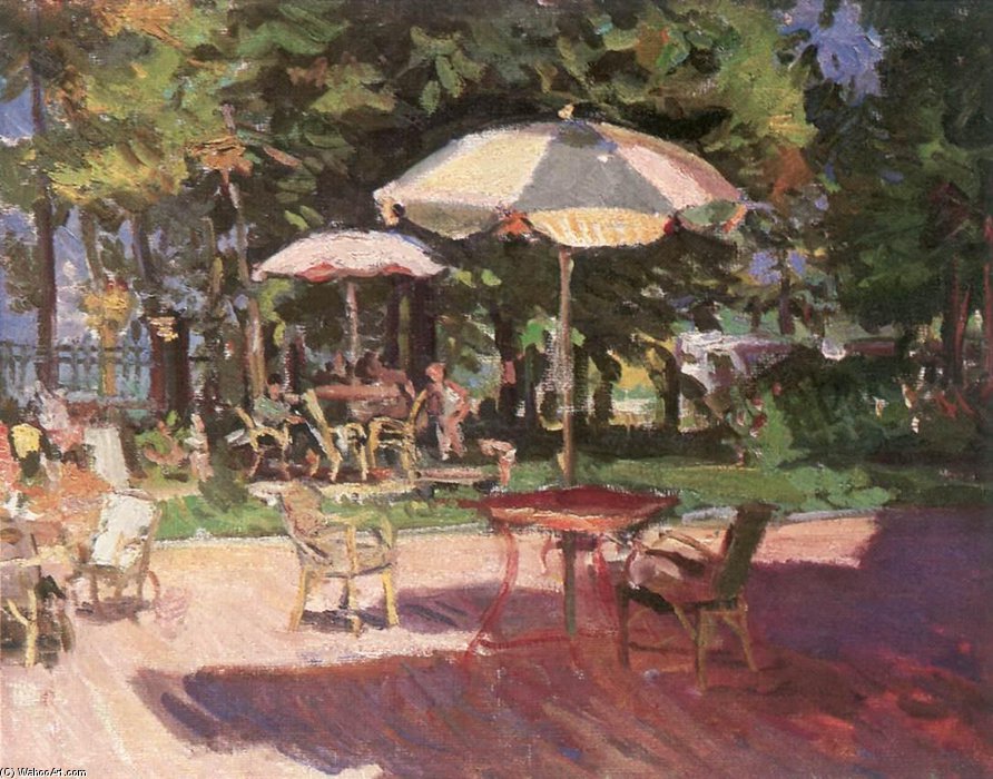 The Garden Of Hotel Hullám — Istvan Boldizsar