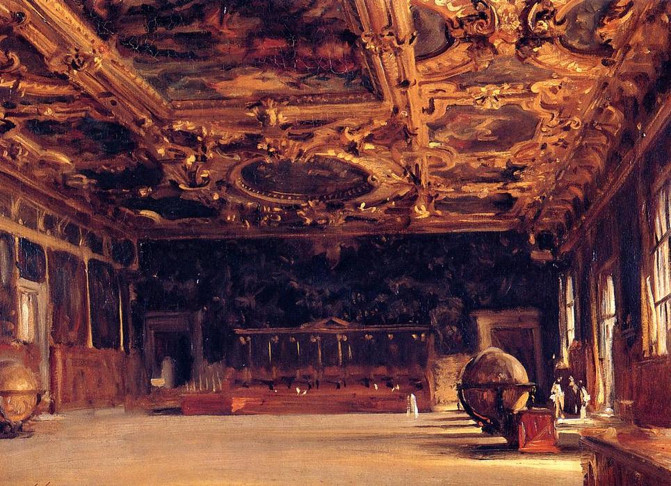 Interior Of The Doge's Palace — John Singer Sargent