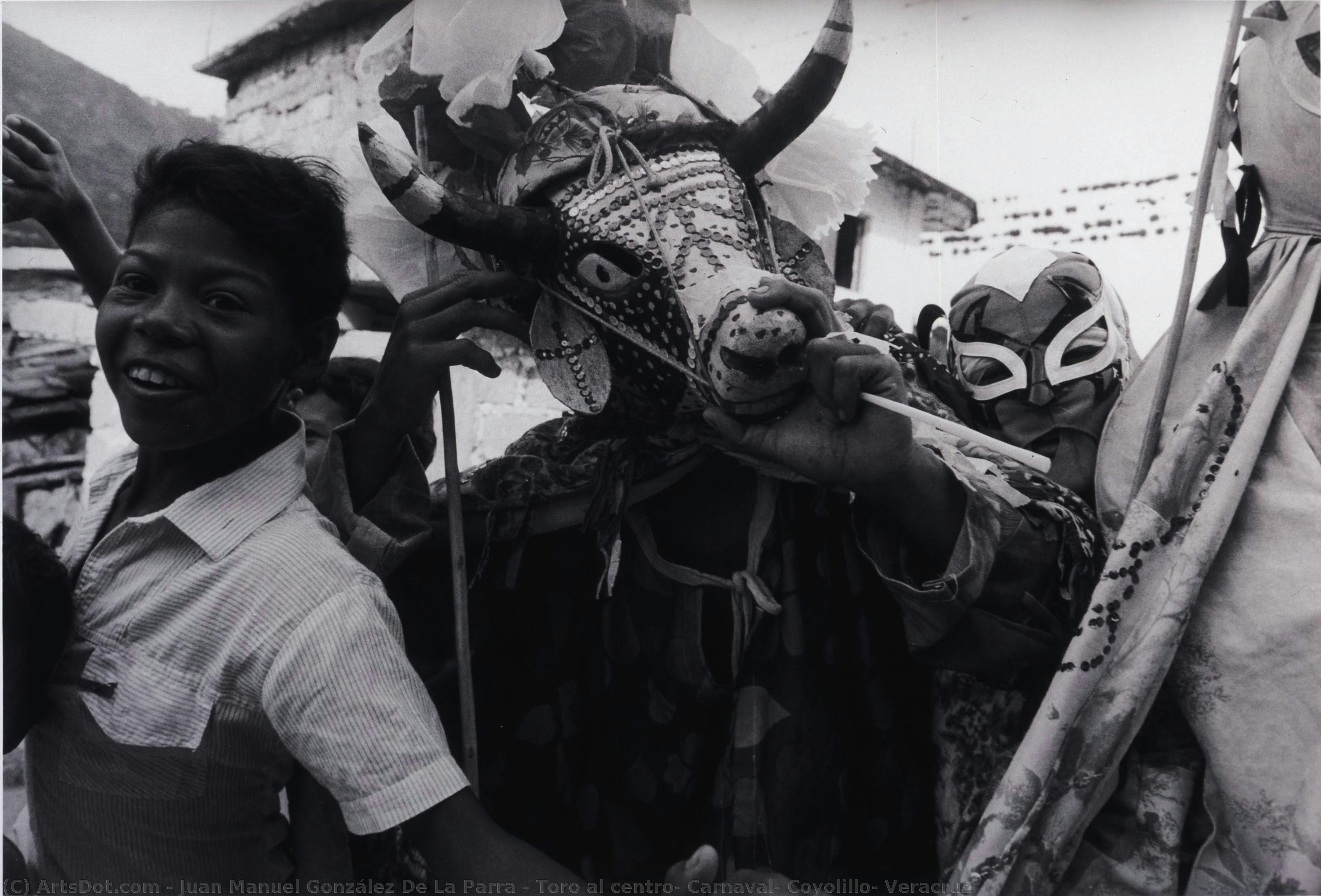 Toro Al Centro, Carnaval, Coyolillo, Veracruz — Juan Manuel González De La Parra