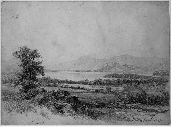 Lake George From Bolton — Homer Dodge Martin
