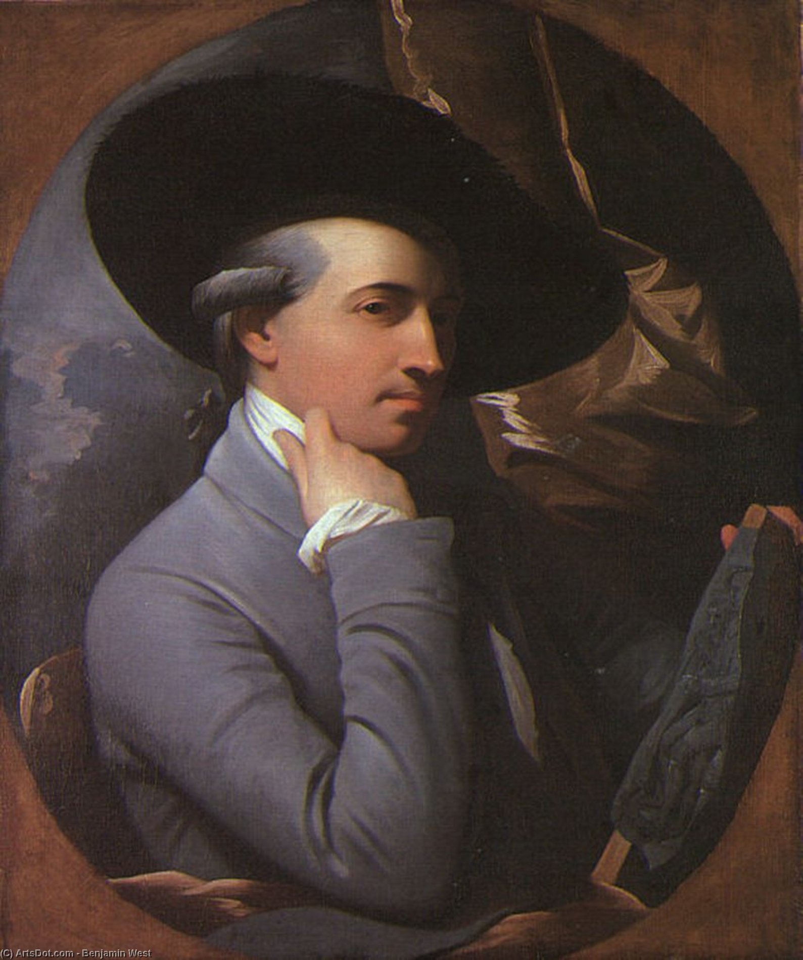 Self-portrait — Бенджамин Вест
