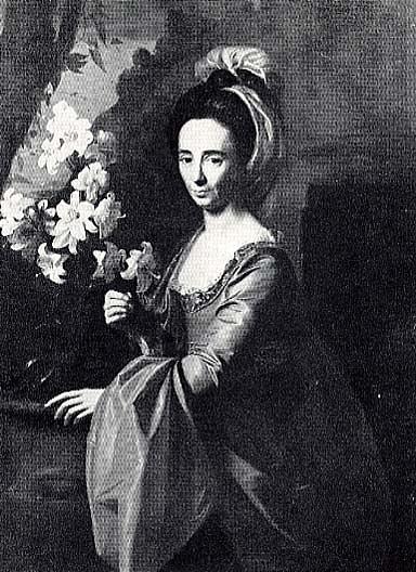 Mrs. Moses Gill (rebecca Boylston), (painting) — John Singleton Copley
