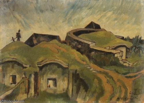 Okinawan Burial Caves — Léonard Tsuguharu Foujita
