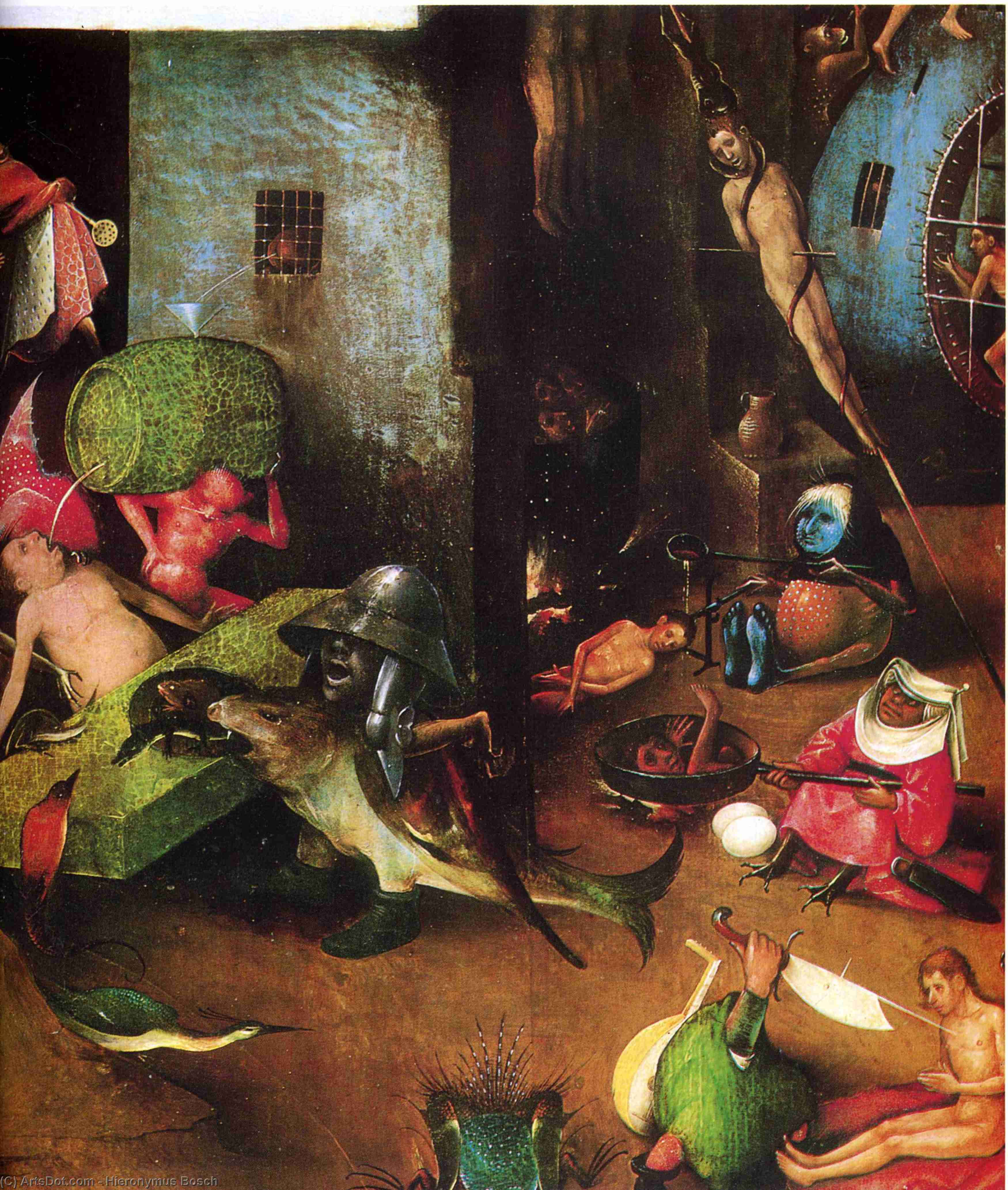 The Last Judgement (detail) — Hieronymus Bosch