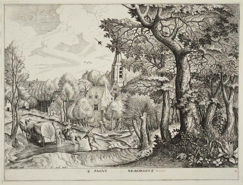 Wooded Region (pagus Nemorosus) — Pieter Bruegel The Elder