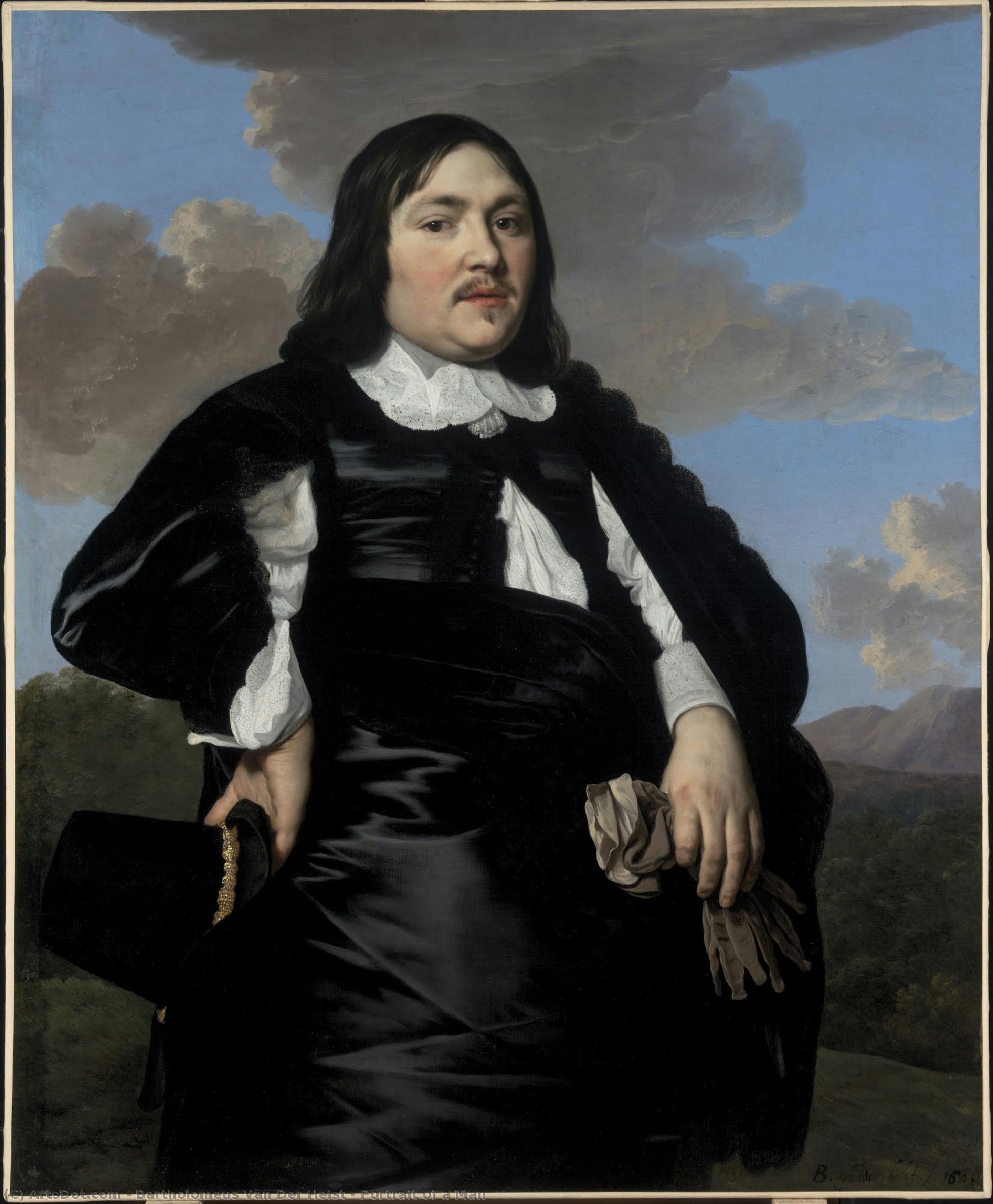 Portrait Of A Man — Bartolomé Van Der Helst