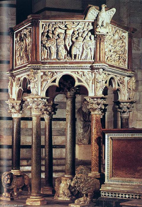Pulpit — Никола Пизано