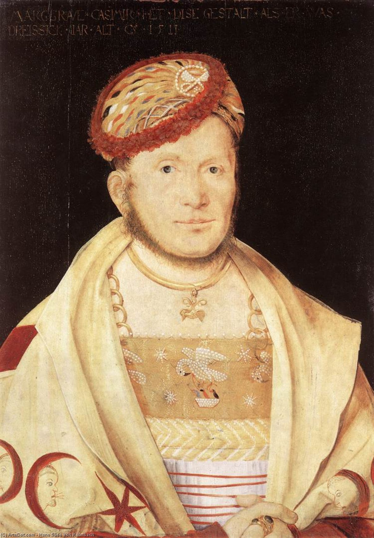 Portrait Of The Margrave Casimir Of Brandenburg — Hans Von Kulmbach