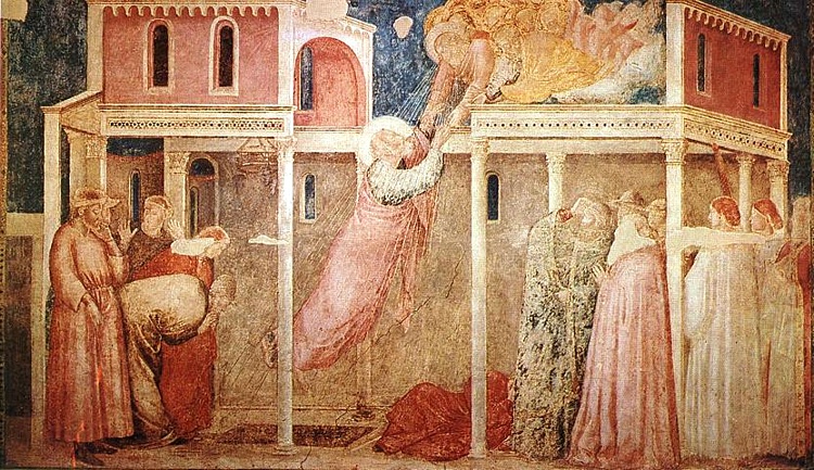 Leben Des Heiligen Johannes Des Evangelisten - [03] - Himmelfahrt Des Evangelisten — Giotto Di Bondone