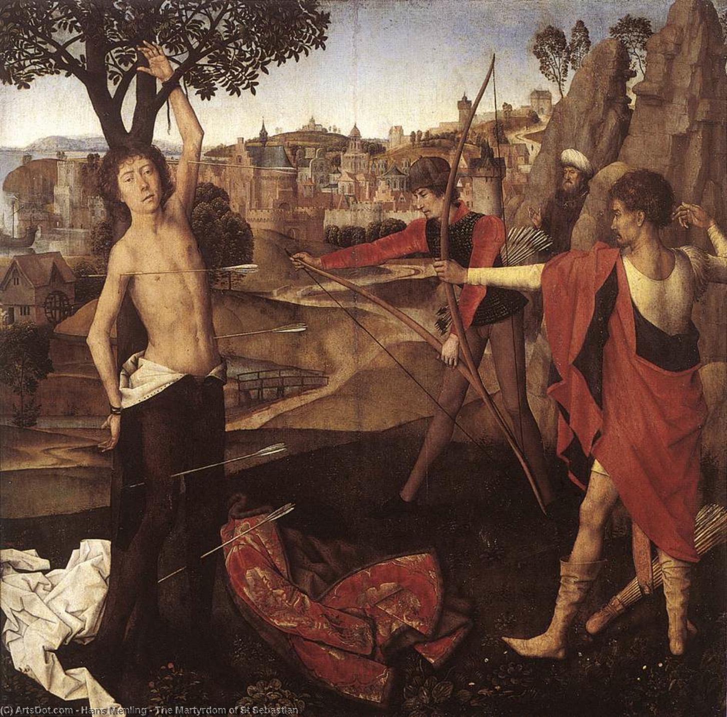The Martyrdom Of St Sebastian — Memling, Hans