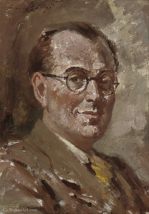 Portrait Of Cyril Fletcher (1913-2005), Bust-length — Edward Seago