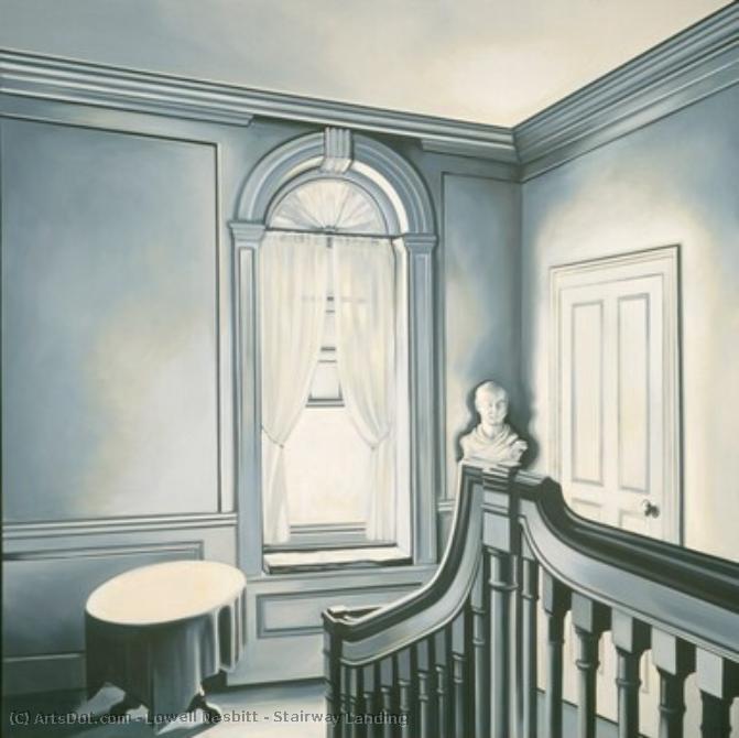 Stairway Landing — Lowell Nesbitt