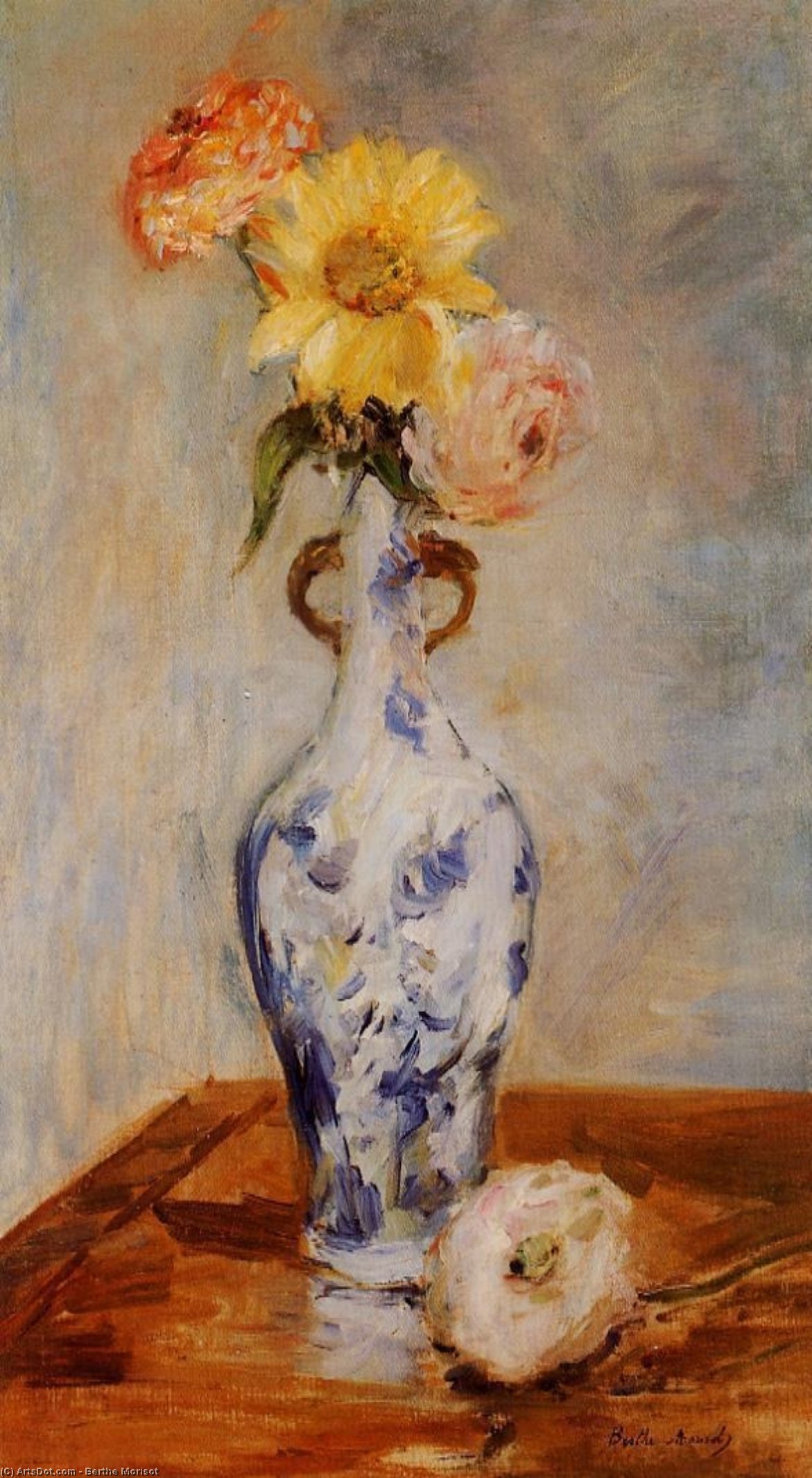 The Blue Vase — Berthe Morisot