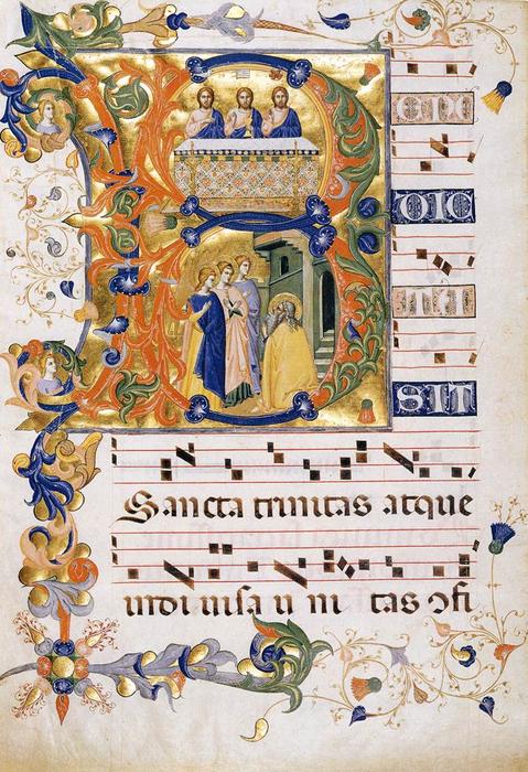 Gradual 2 For San Michele A Murano (folio 74) — Don Silvestro Dei Gherarducci
