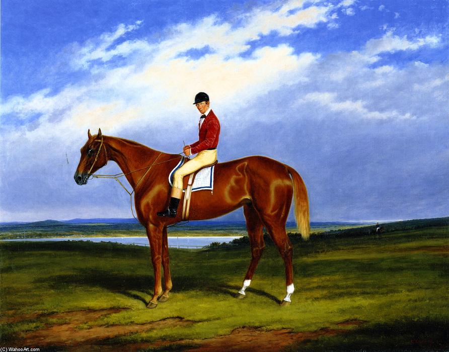 Fraser, With Mr. Miller Up — Cornelius David Krieghoff
