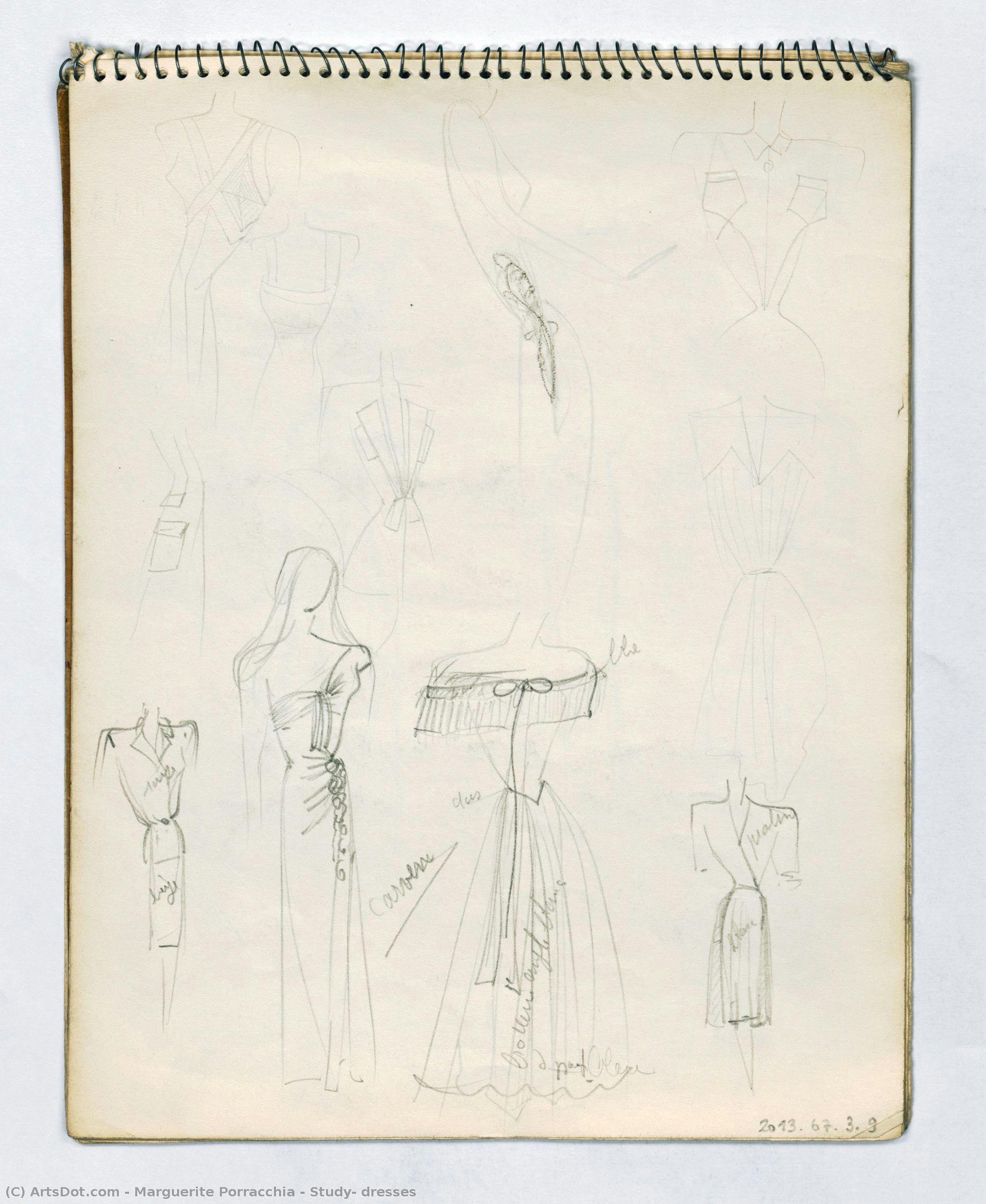 Study: Dresses — Marguerite Porracchia