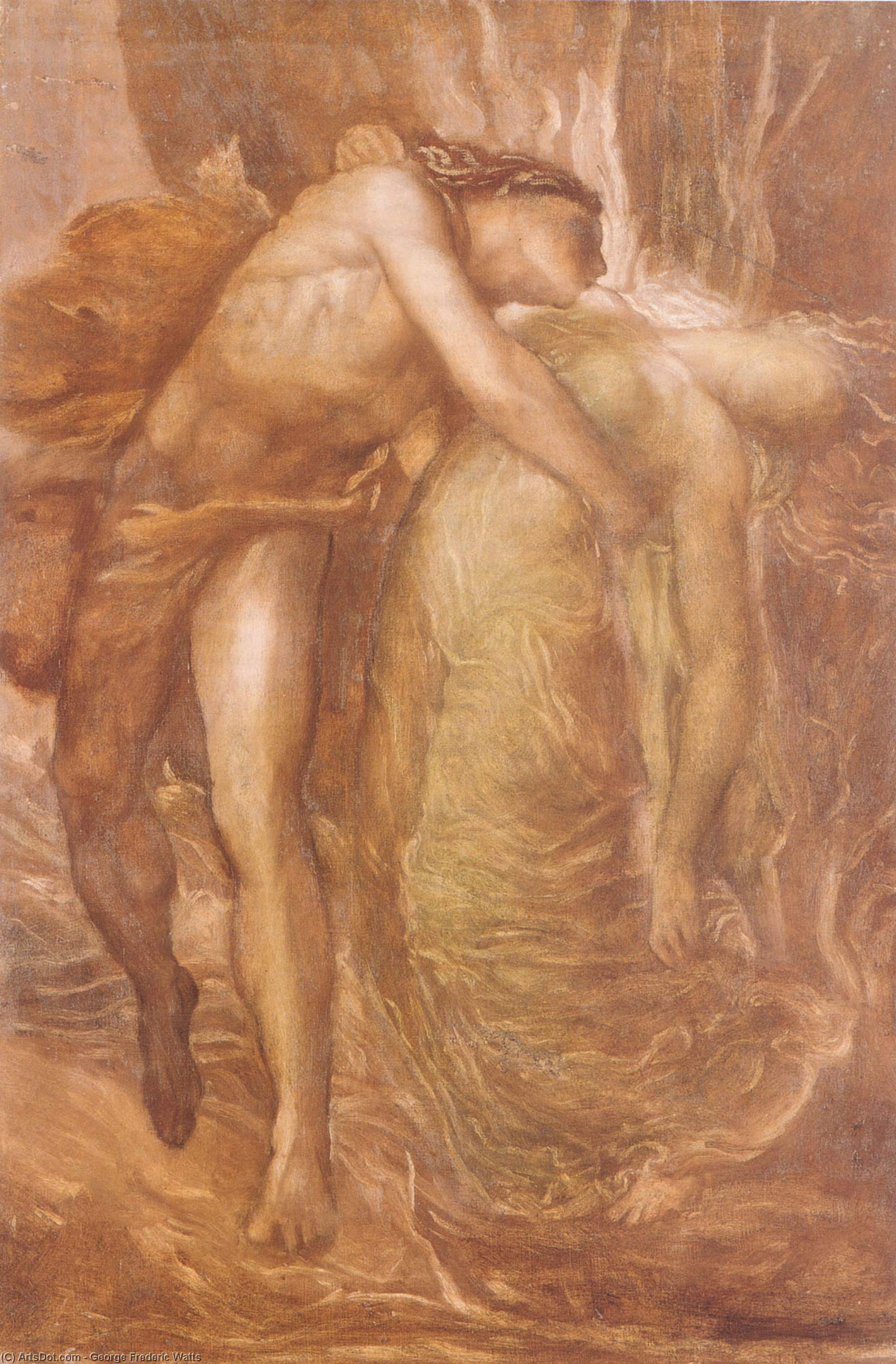 Orpheus And Eurydice 1 — Джордж Фредерик Уоттс