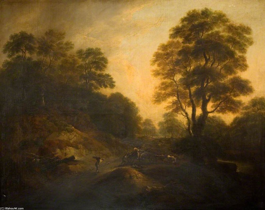 Landscape With Cattle - — Thomas Barker