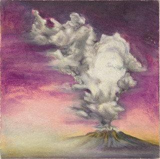 Untitled (magenta Sky Volcano) — Violet Hopkins