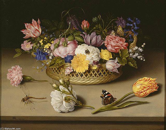 Still-life Of Flowers — Ambrosius The Younger Bosschaert
