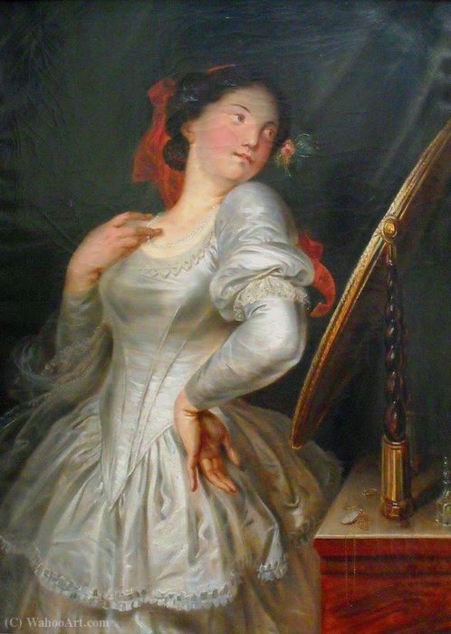 Coquette Dress (the Devil's Mirror) — Antoine Wiertz