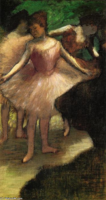 Drei Tänzerinnen In Rosa — Hilaire-germain-edgar Degas