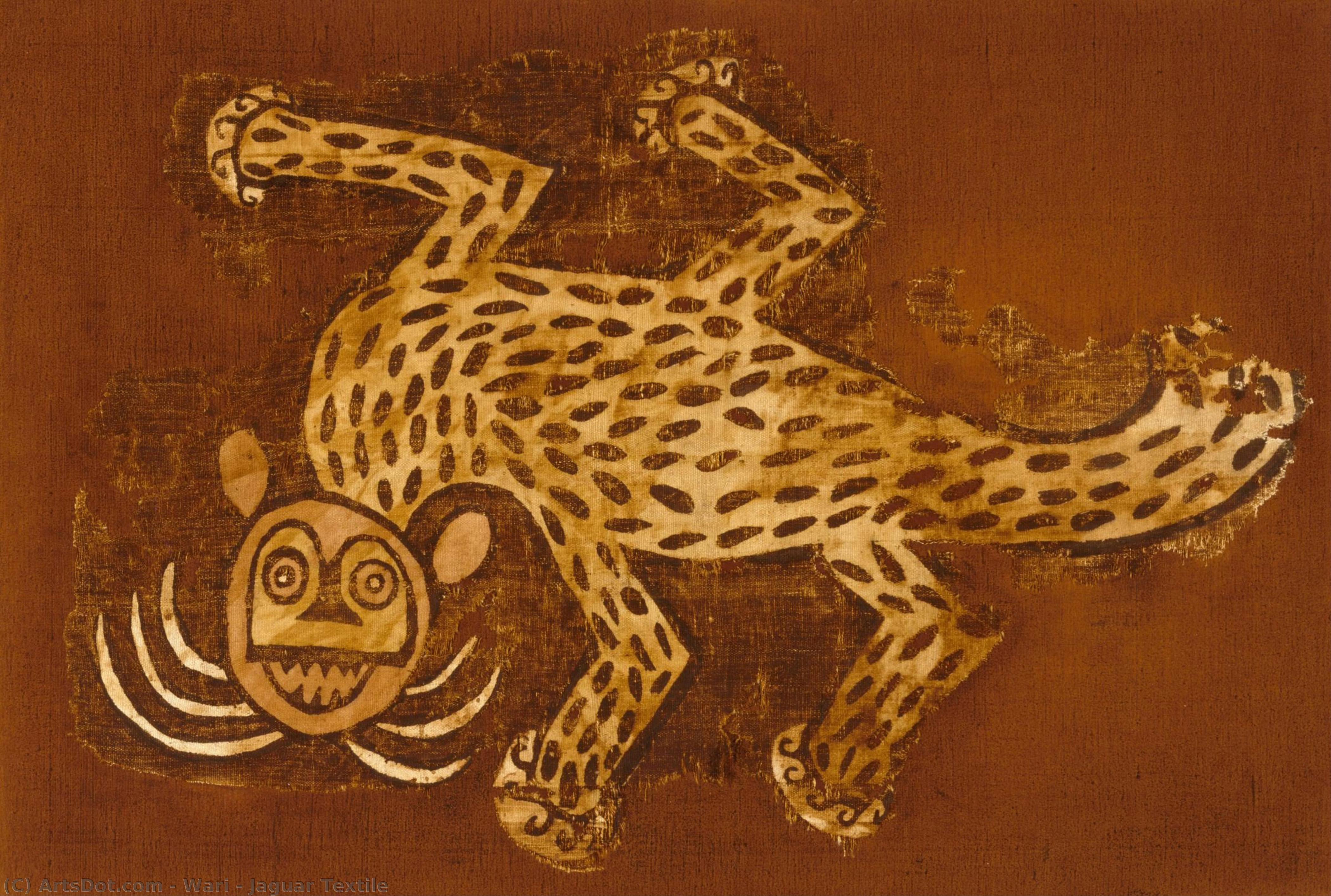 Jaguar Textile — Wari