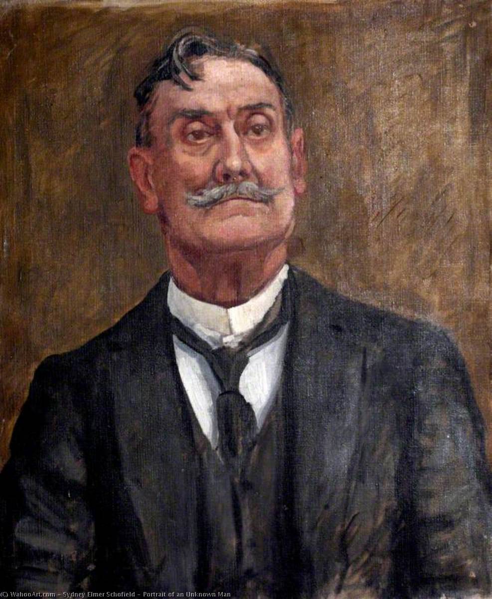 Portrait Of An Unknown Man — Sydney Elmer Schofield