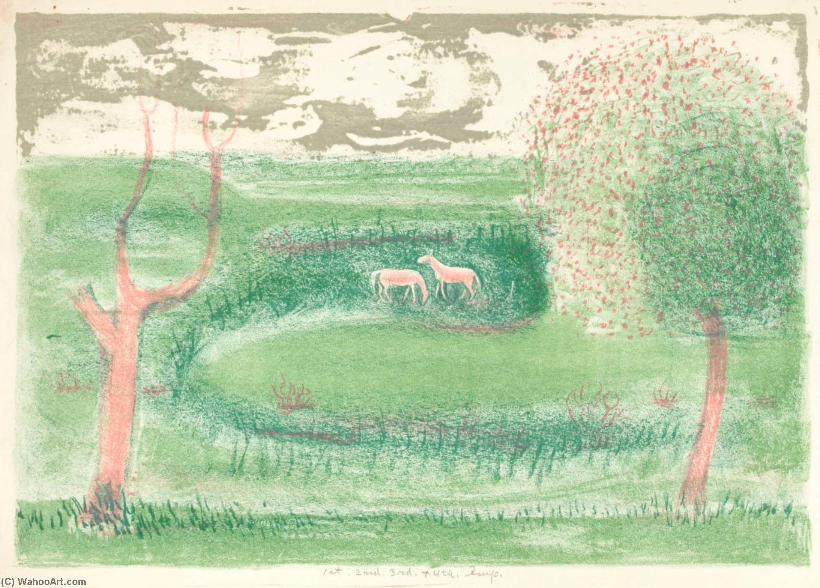 Landscape In Green — Max Kahn