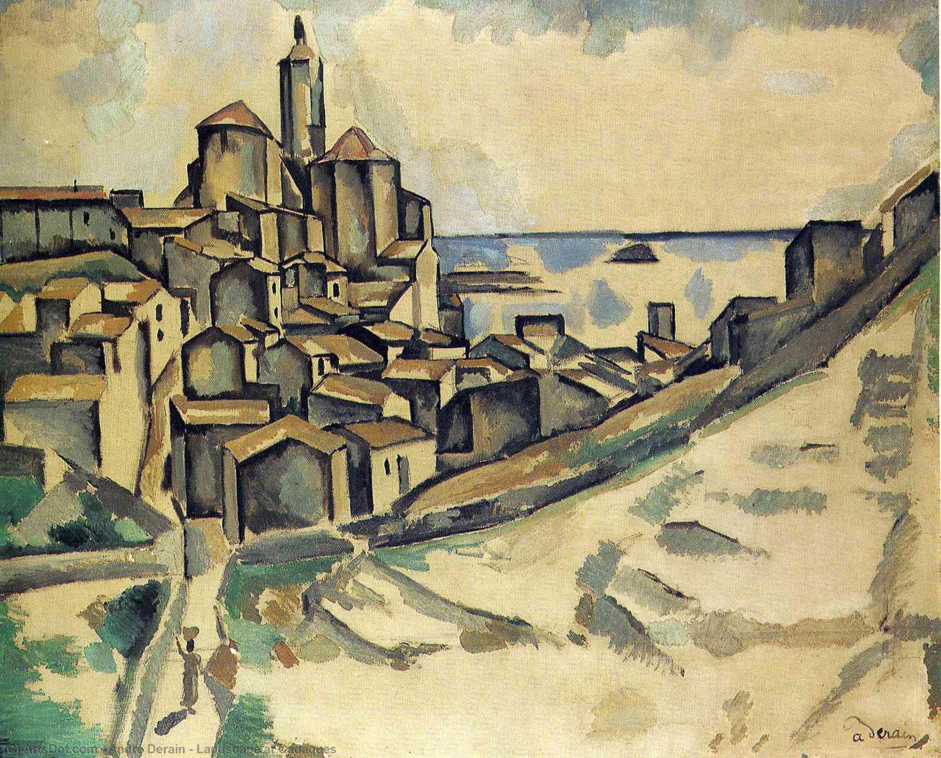 Landscape At Cadaques — André Derain
