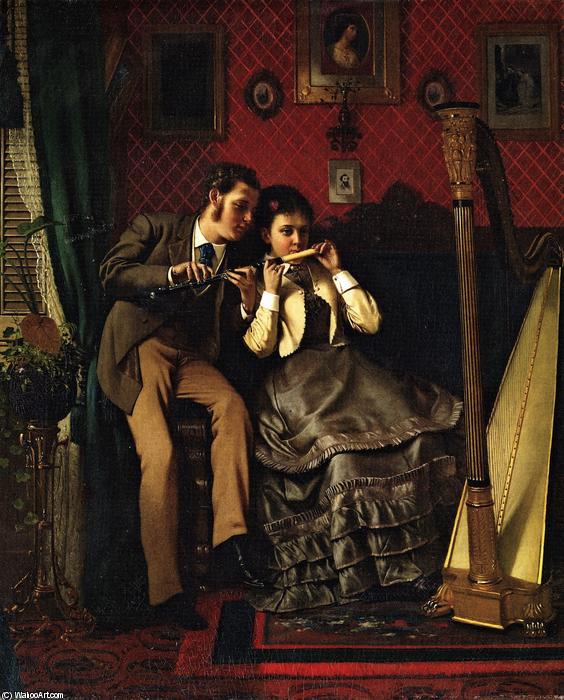 The Music Lesson — Джон Джордж Браун