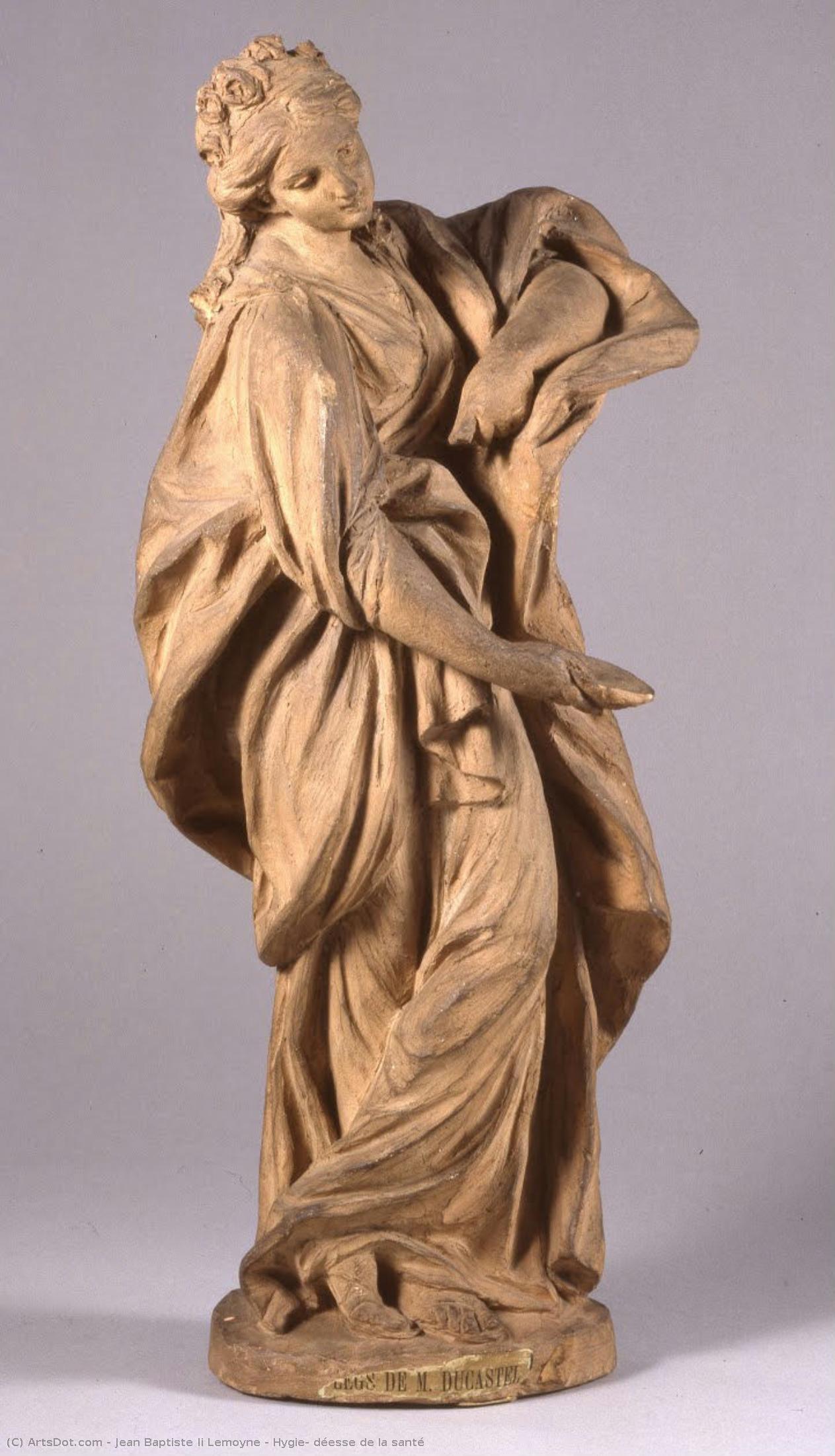 Hygie, Déesse De La Santé — Jean Baptiste Ii Lemoyne