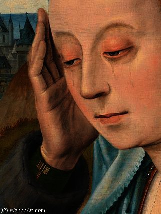 Detail Of Lamentation — Master Of The Saint Lucy Legend