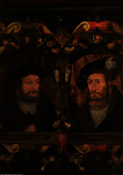 Reformers Radisponen And G. Wolf — Lucas Cranach The Elder