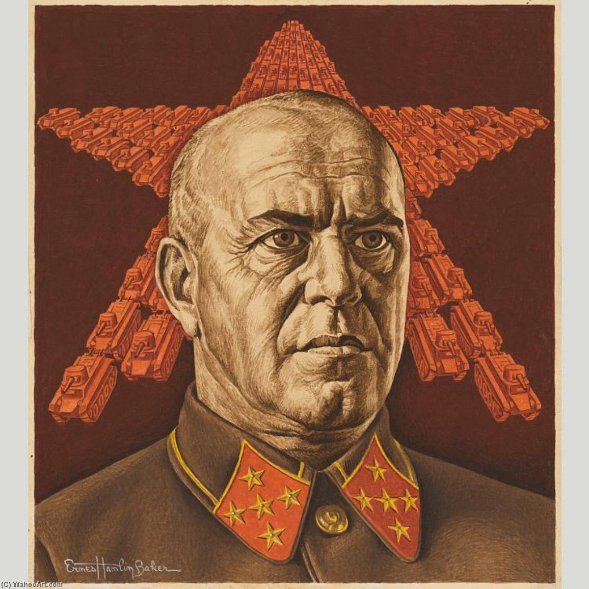 Georgi K. Zhukov — Ernest Hamlin Baker