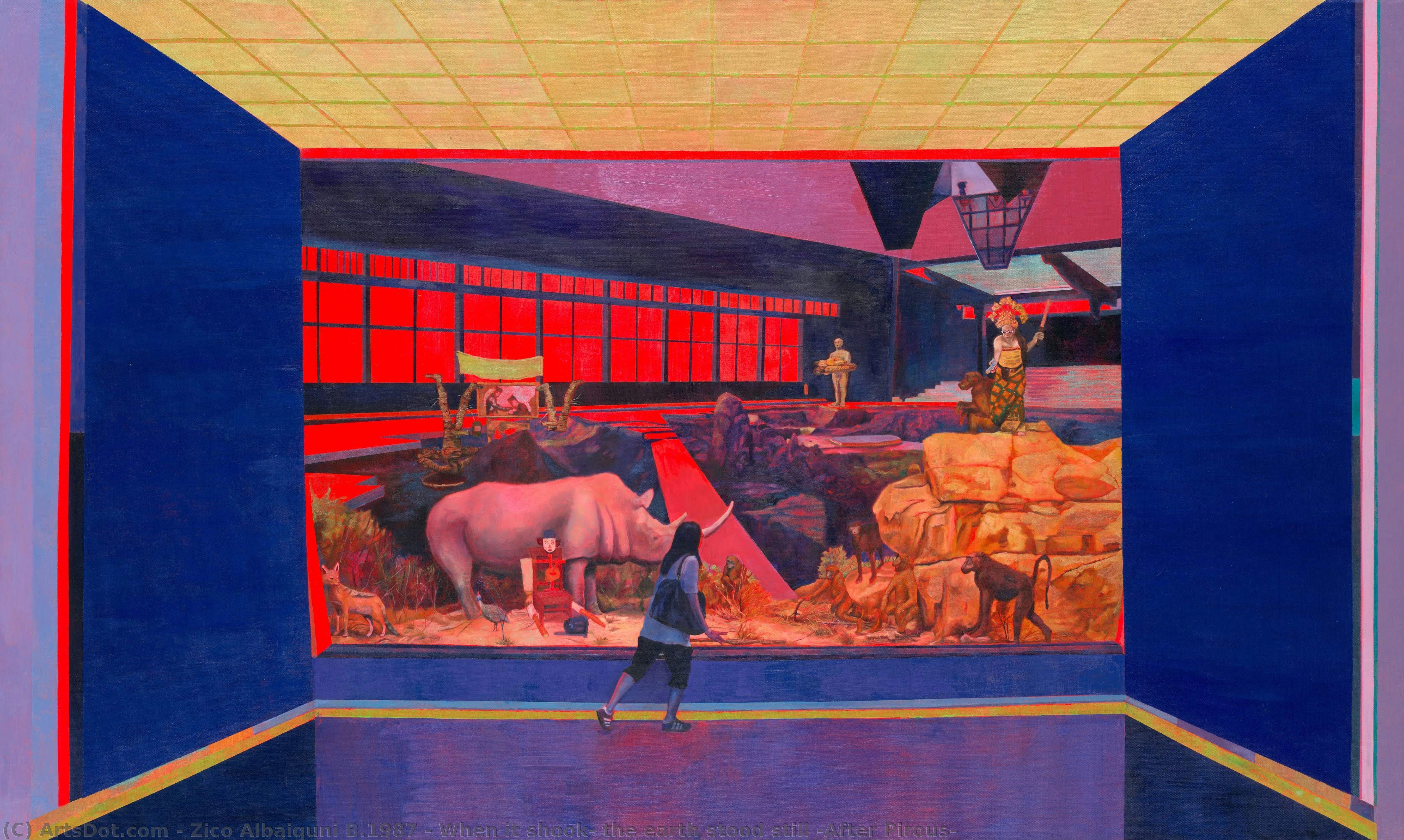 When It Shook, The Earth Stood Still (after Pirous) — Zico Albaiquni B.1987