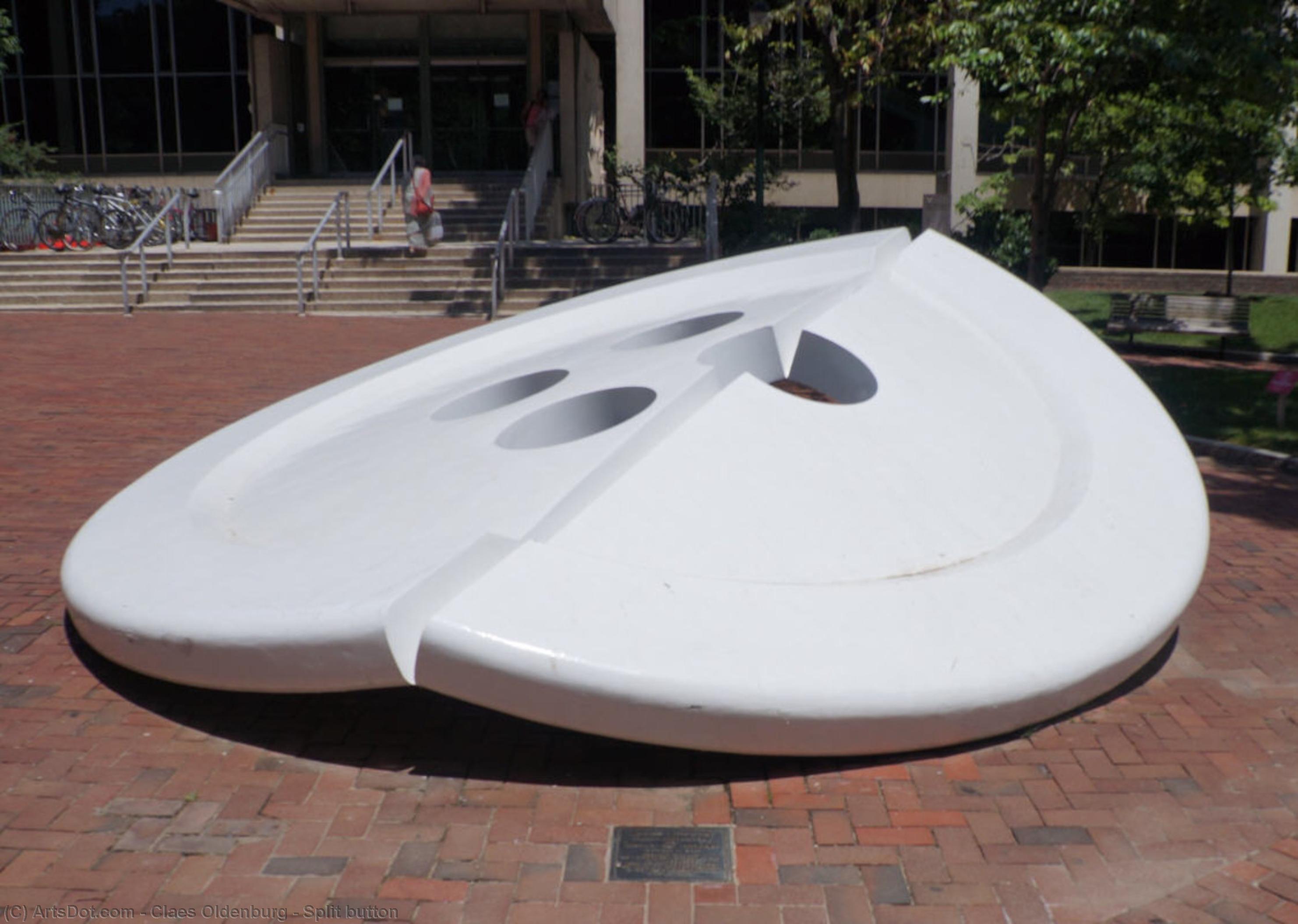 Botón Dividido — Claes Oldenburg