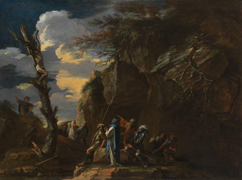 Polycrates' Crucifixion — Сальватор Роза