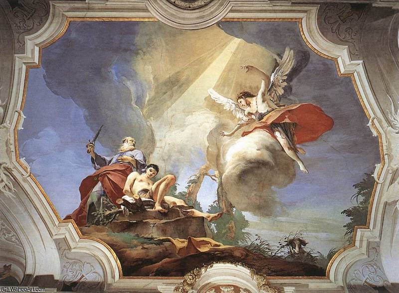 Palazzo Patriarcale The Sacrifice Of Isaac — Giambattista Tiepolo