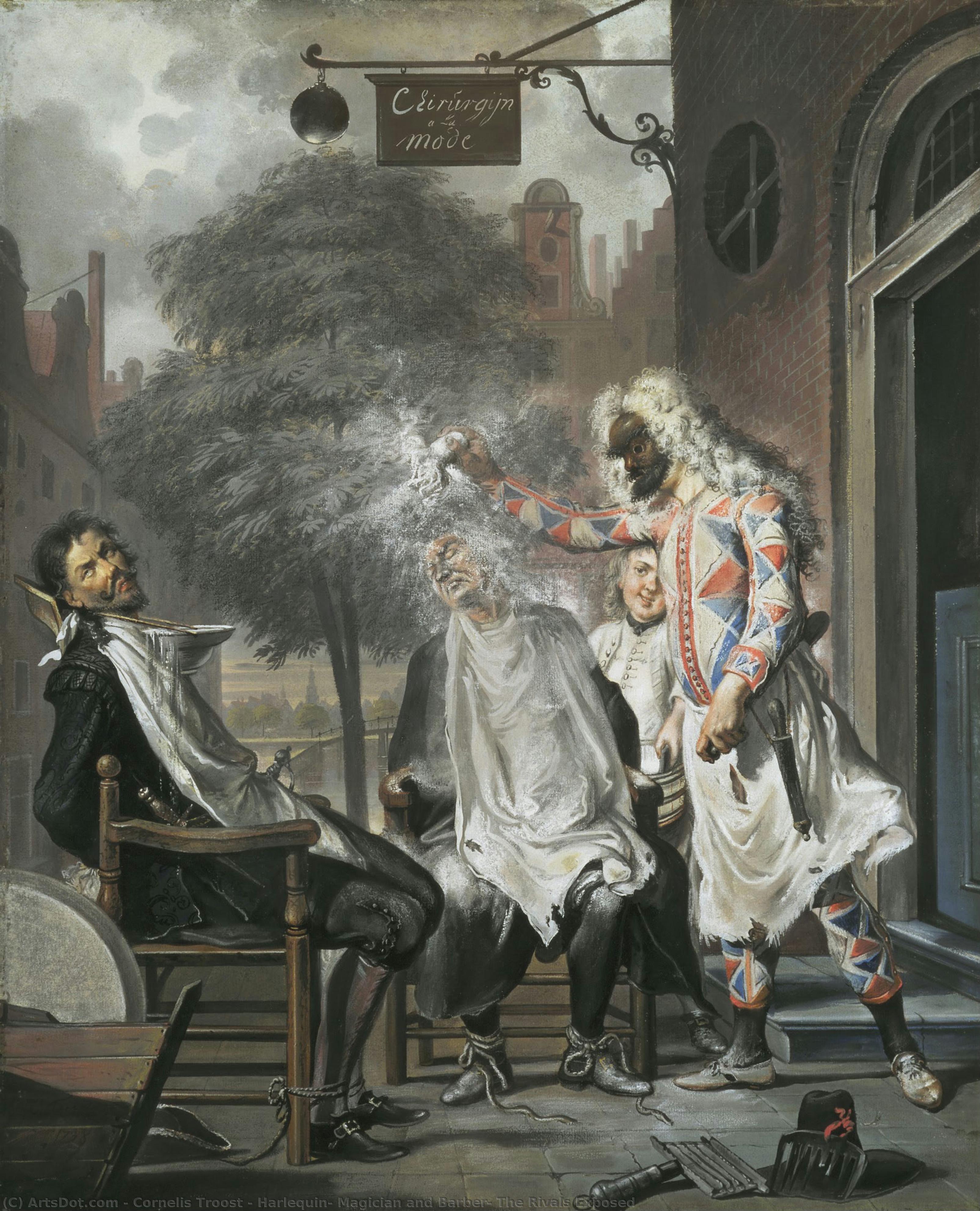 Harlequin, Magician And Barber: The Rivals Exposed — Cornelis Troost