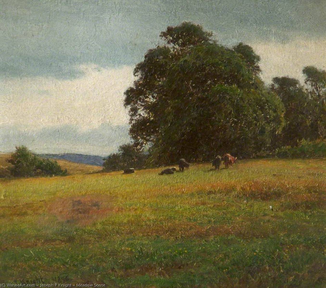 Meadow Scene — Joseph P Knight
