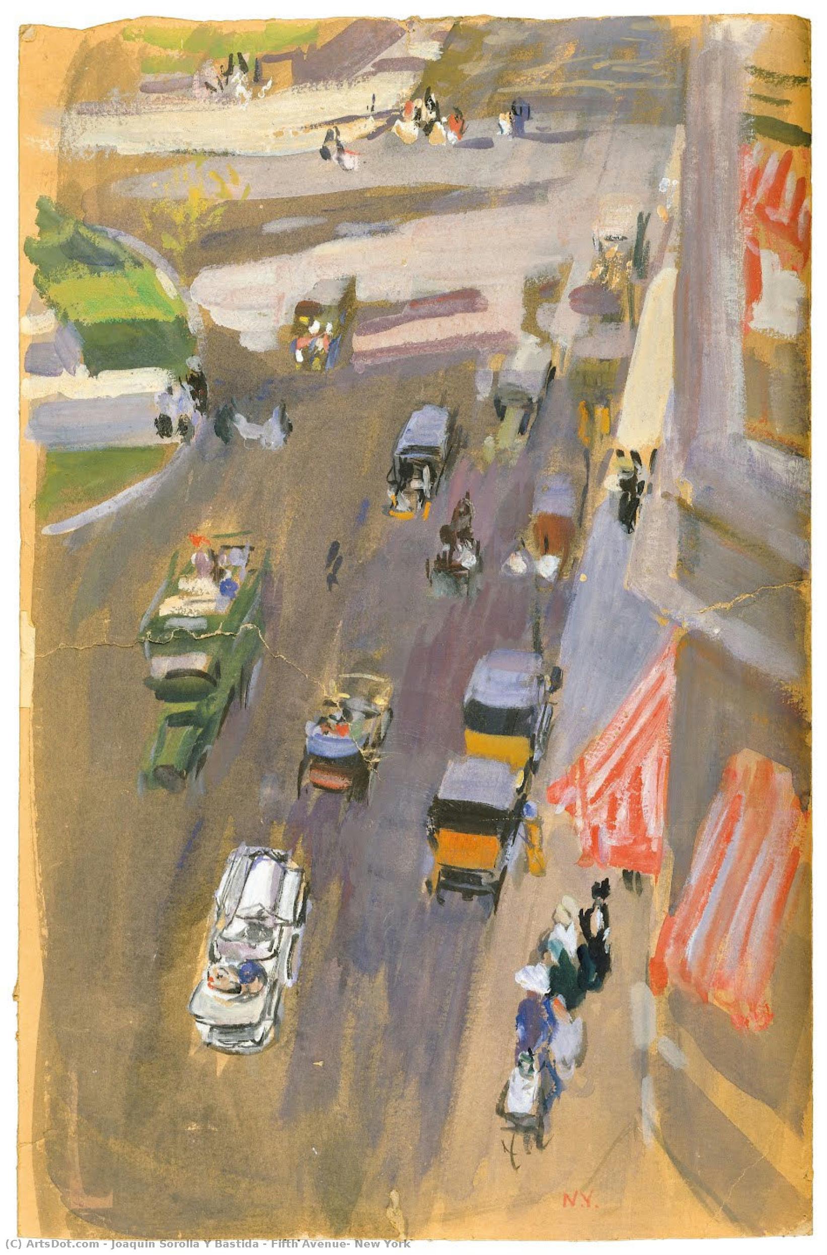 Quinta Avenida, Nueva York — Joaquín Sorolla Y Bastida