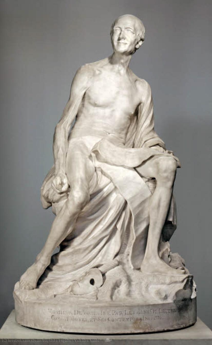 Voltaire Nude — Jean-baptiste Pigalle
