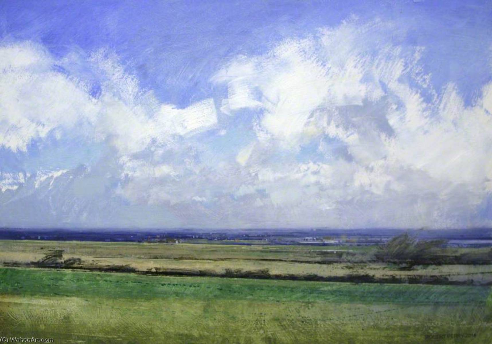 View From Messines Ridge, Belgium — Robert Perry