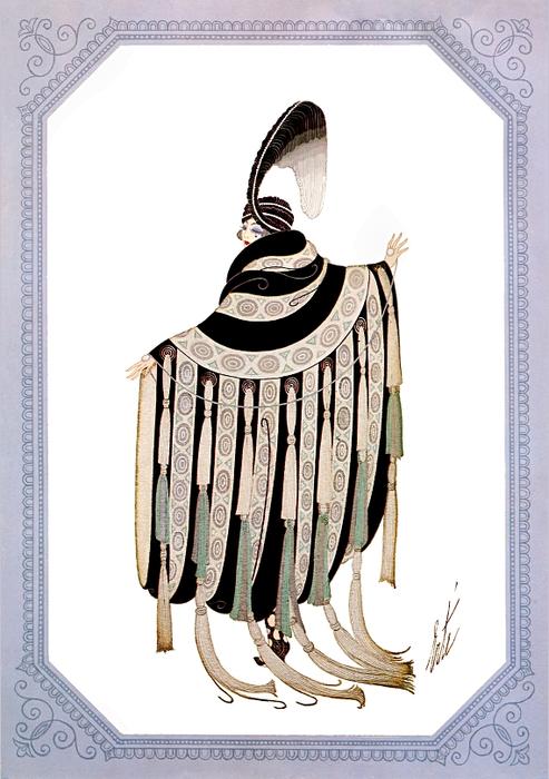 Costume For Gaby Deslys — Erté