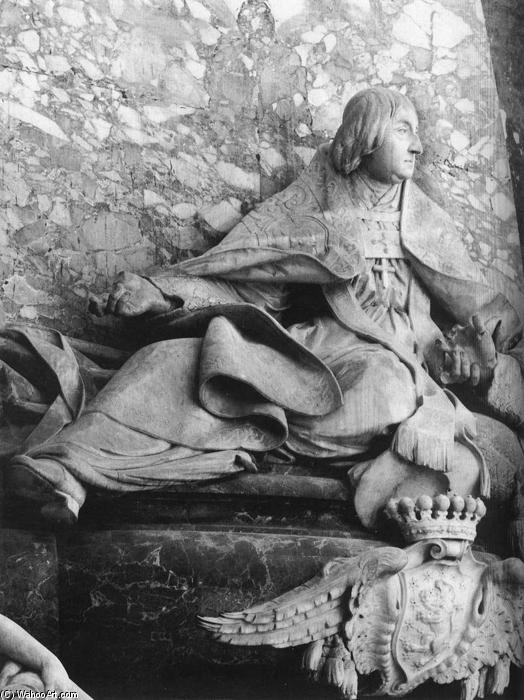 Mausoleum Of The Archbishops Of Vienne (detail) — René Michel Slodtz