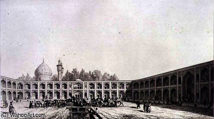 The Caravanserai Shah Sultan-hussein, Isfahan — Pascal Xavier Coste
